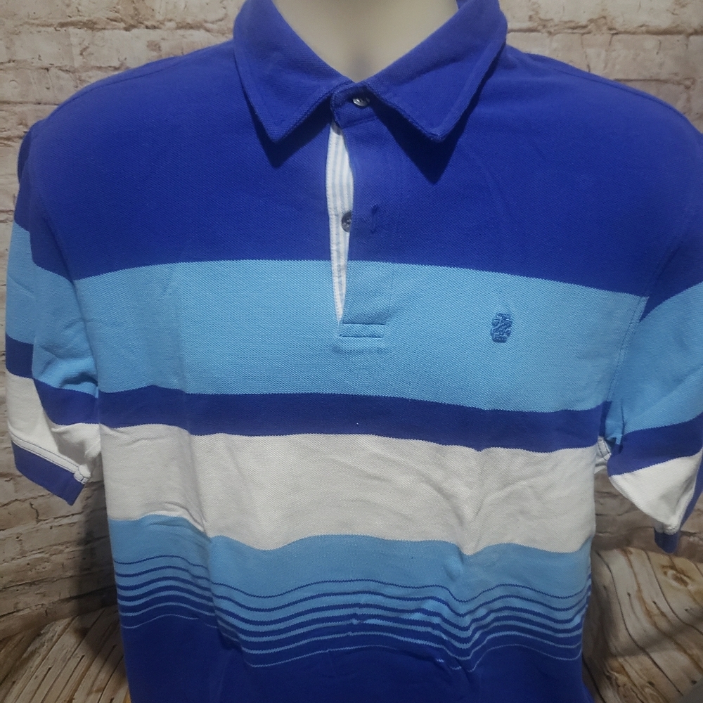 Izod Collar Tee Size Medium
